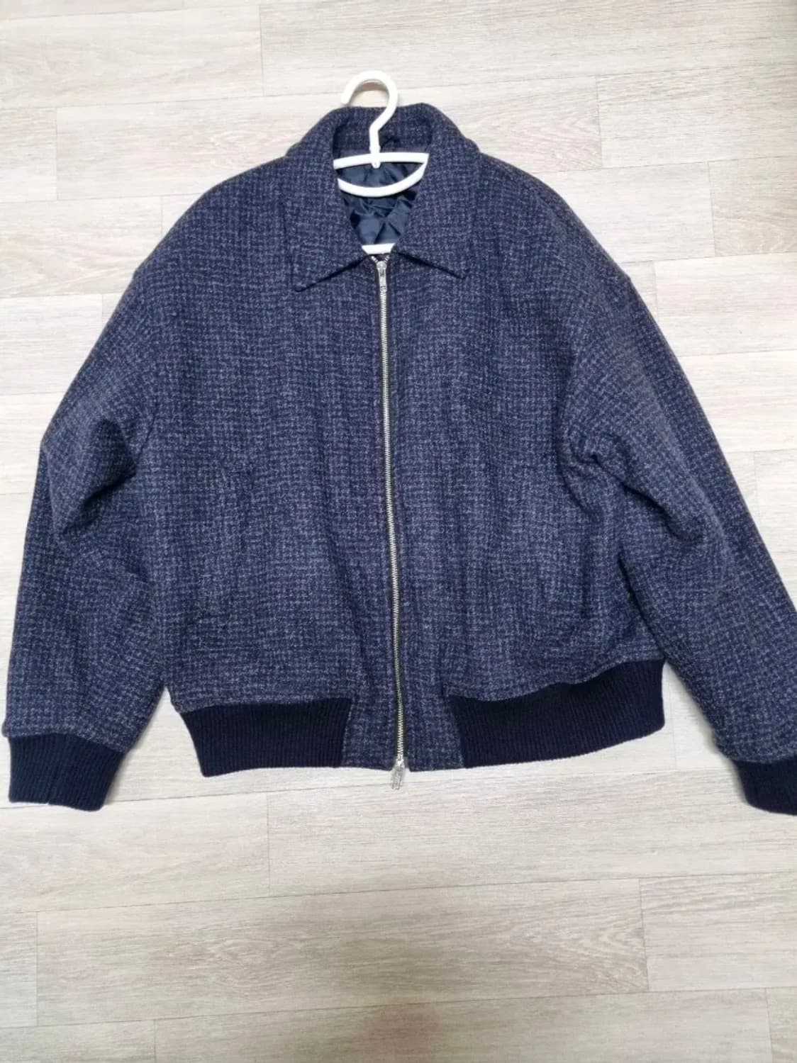 홀리선 메이어 울 트위드 블루종 자켓 M 상품이미지1