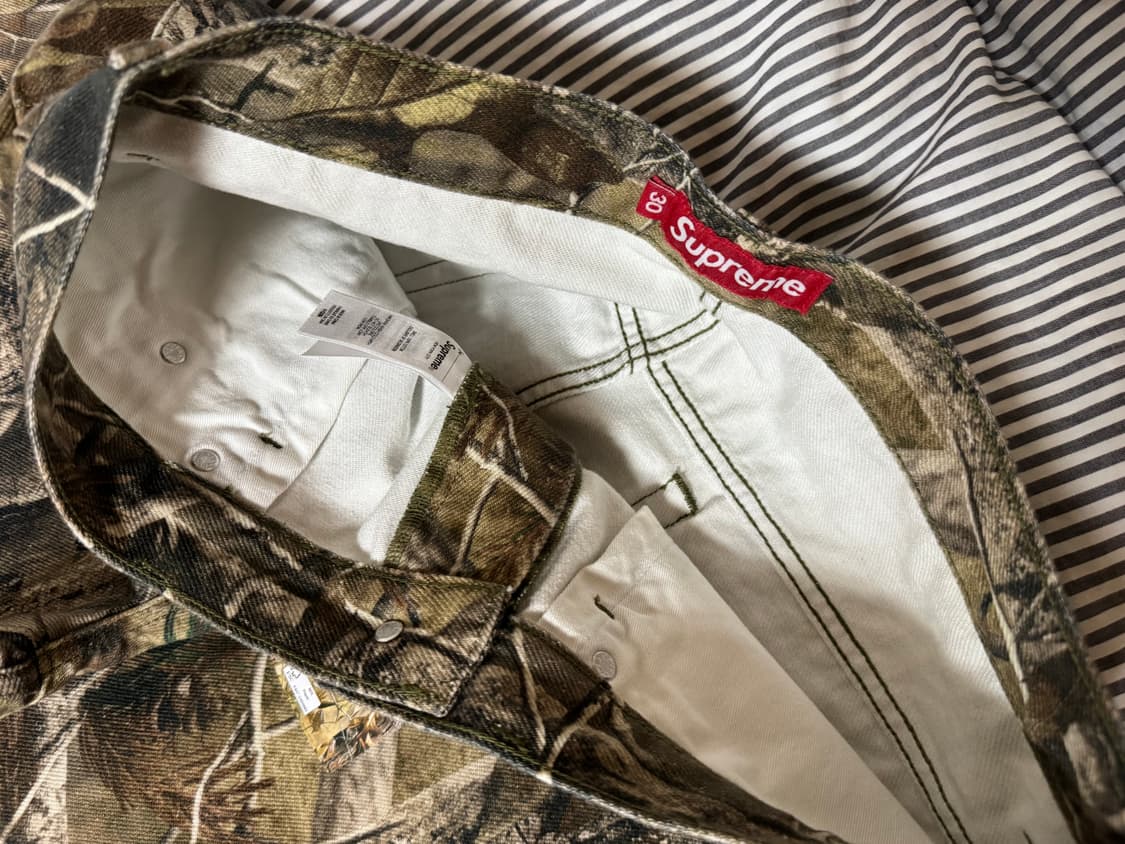 슈프림 배기 진 리얼트리 AP 카모 상품이미지5