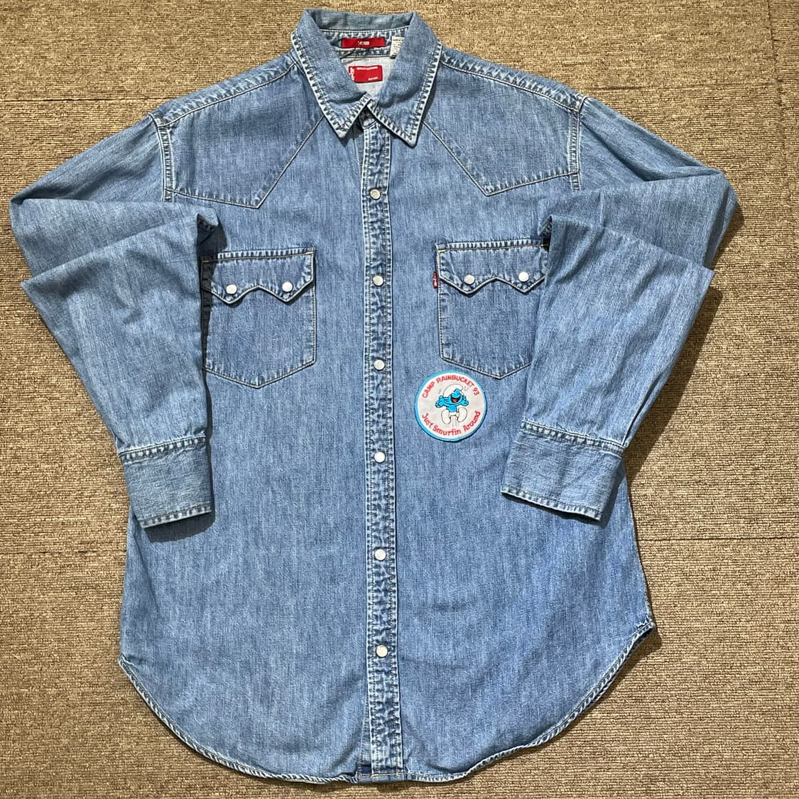 (M) Levi's 리바이스 코튼 데님 셔츠 상품이미지3