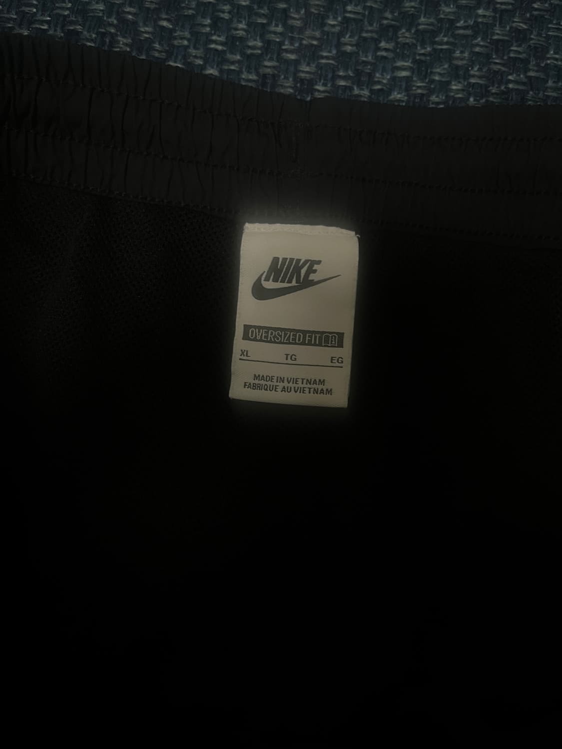 나이키 HQ6115-010 오버사이즈 우븐 트랙 팬츠 XL 상품이미지2