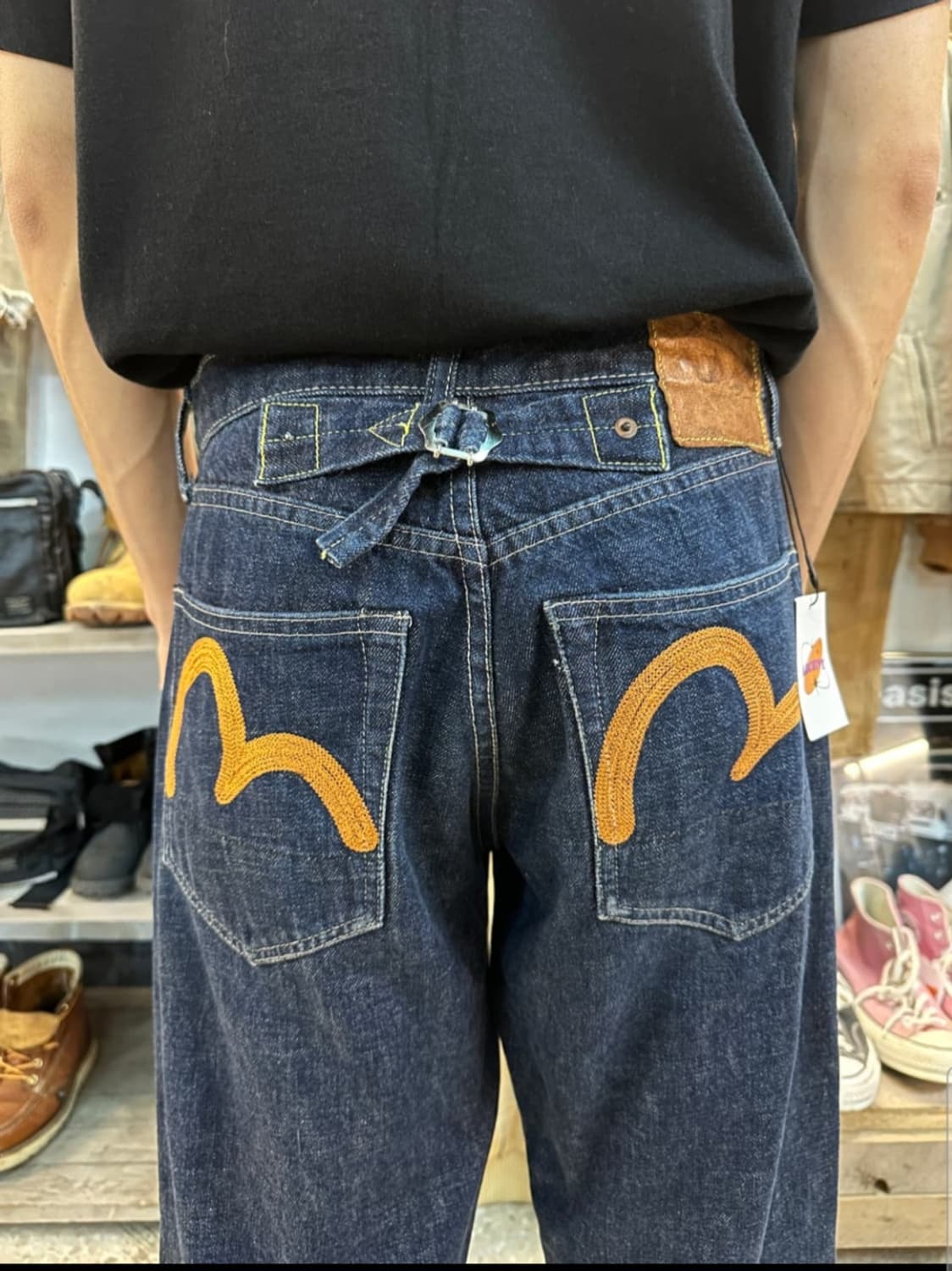 90s 에비수 초판 셀비지 데님 상품이미지1