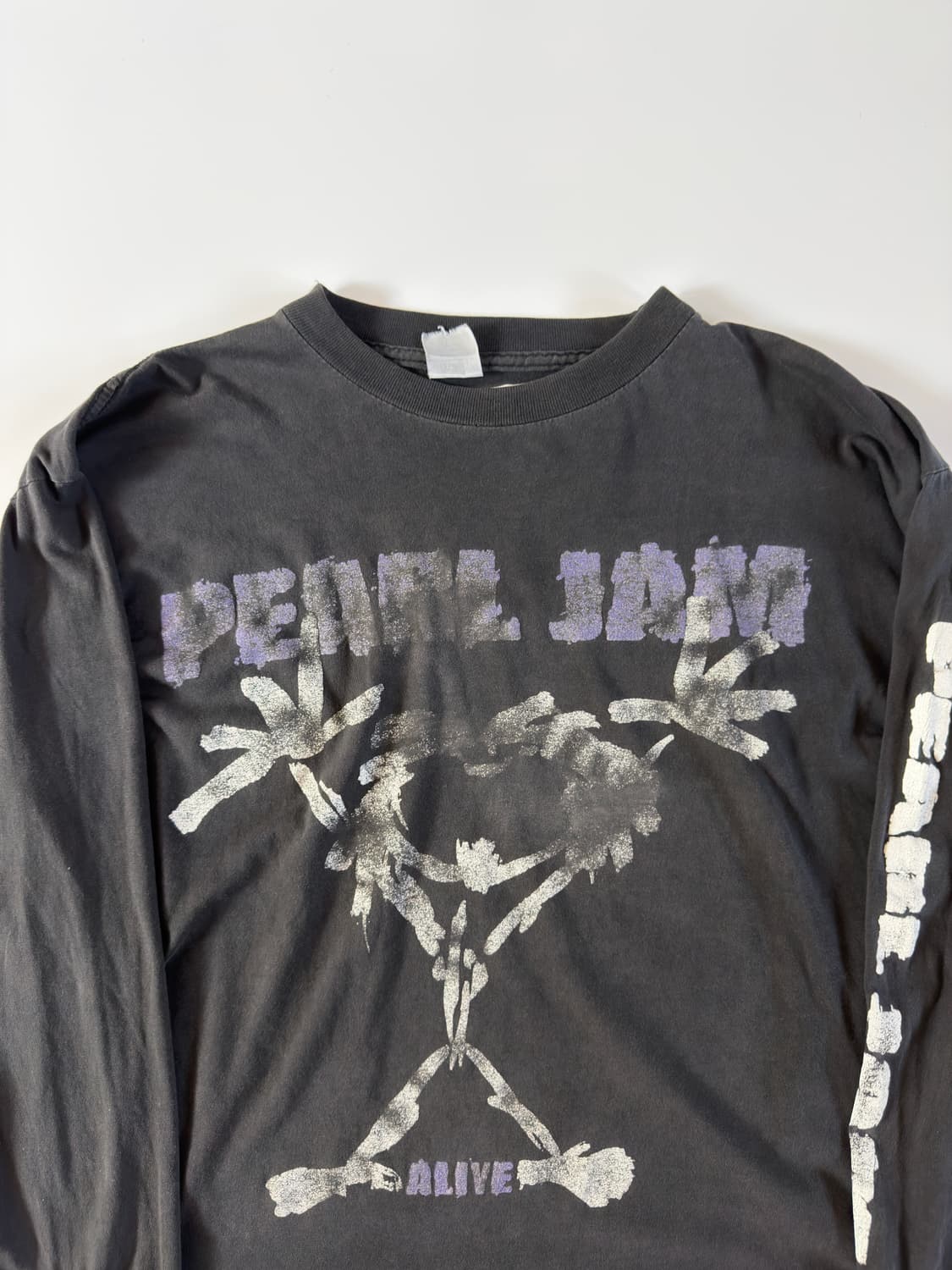 90s pearl jam 빈티지 펄잼 롱슬리브 티셔츠 상품이미지2