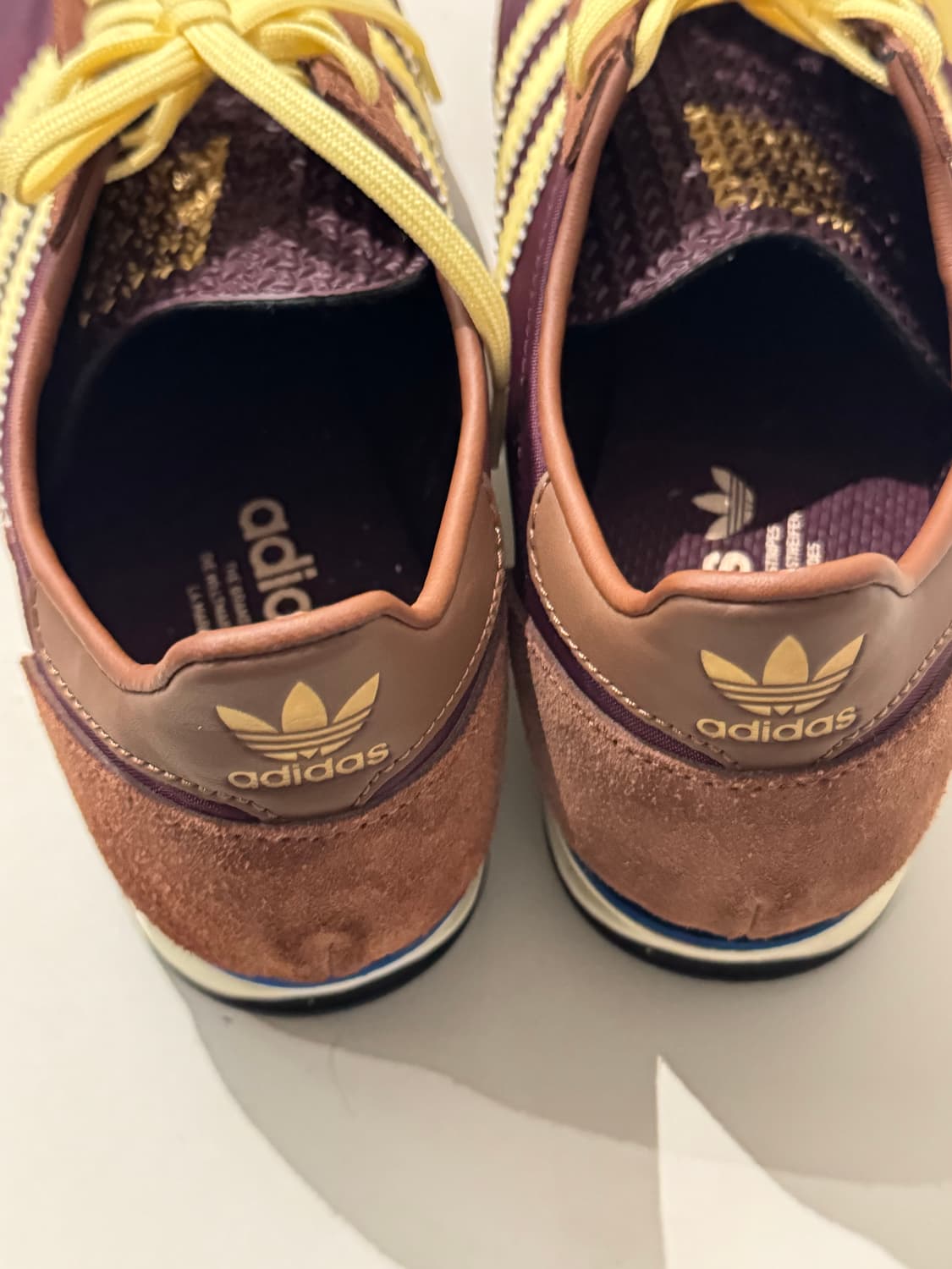 아디다스 SL 72 OG 마룬 올모스트 옐로우 상품이미지4