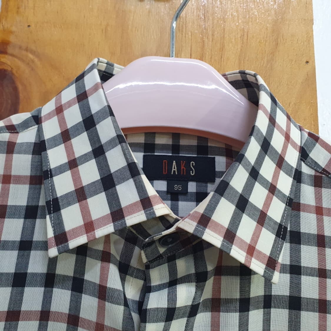 닥스 체크 긴팔셔츠(95) 상품이미지7