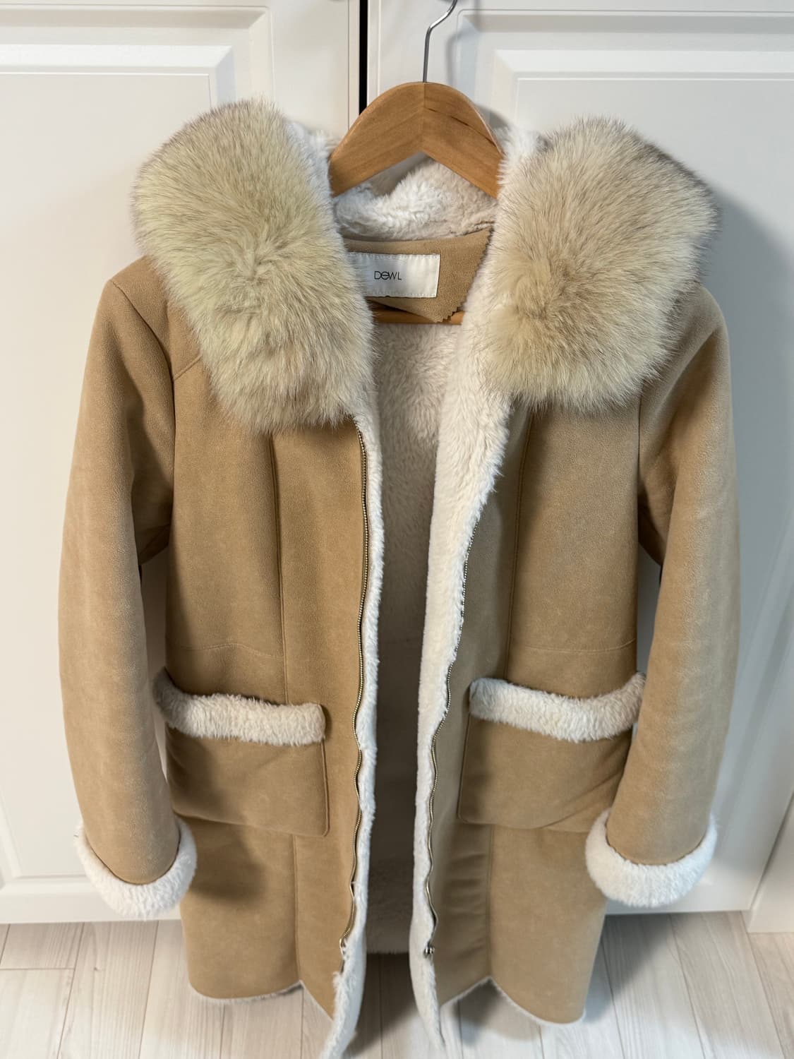 듀웰 양털 퍼 자켓 상품이미지5