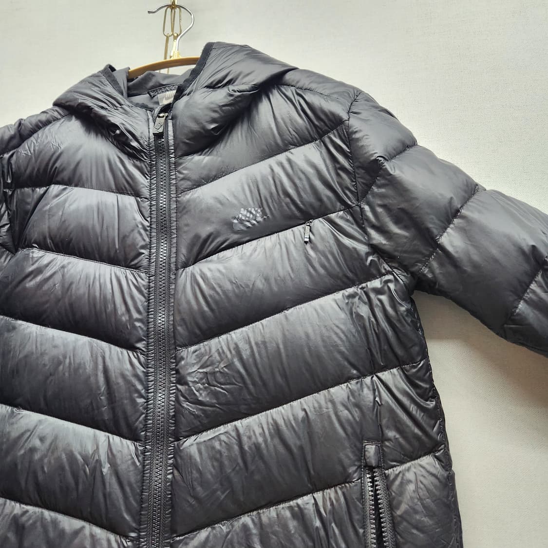 나이키 풀집업 구스다운 후드 700패딩 S(M) 상품이미지2