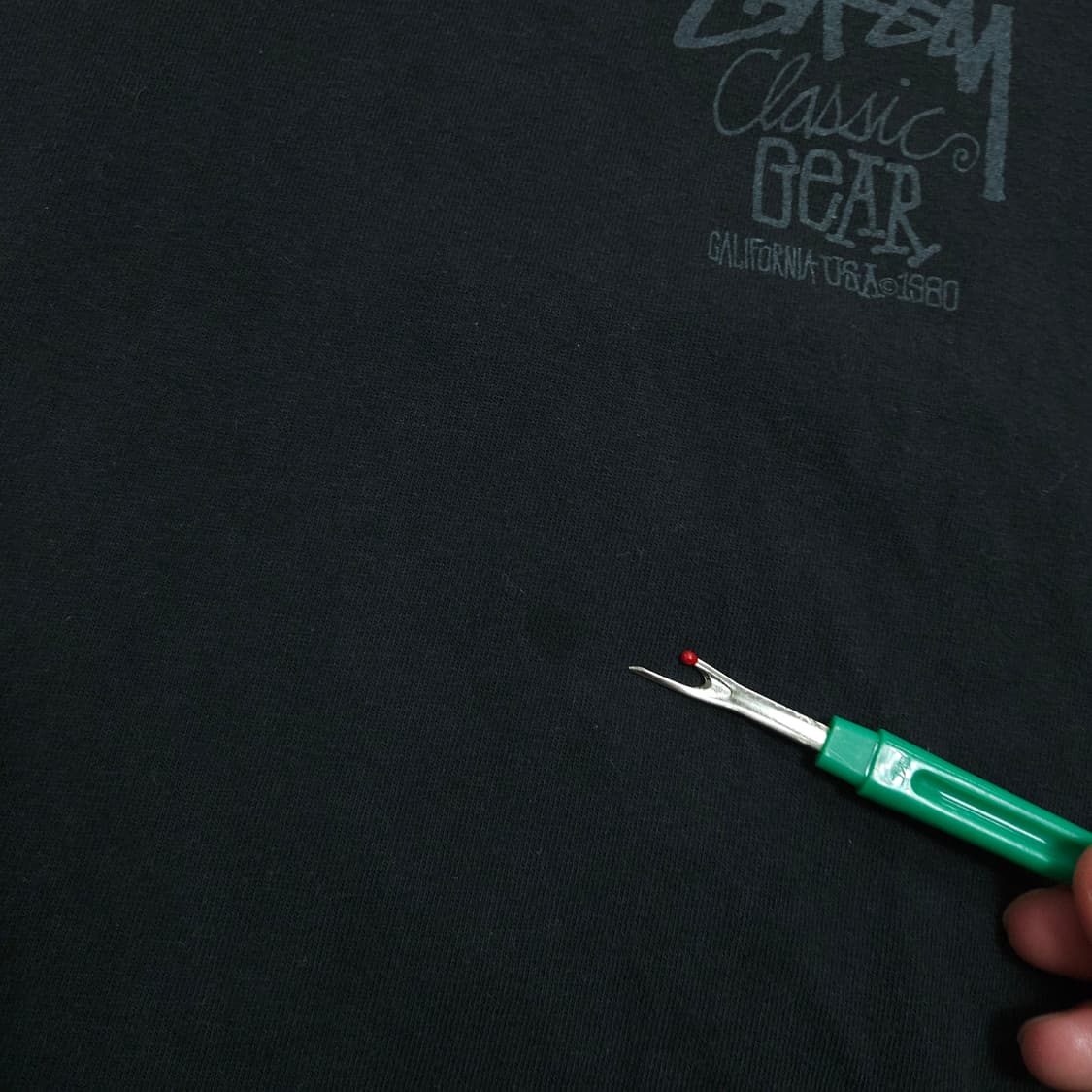 스투시 클래식 기어 반팔티 XL 상품이미지6