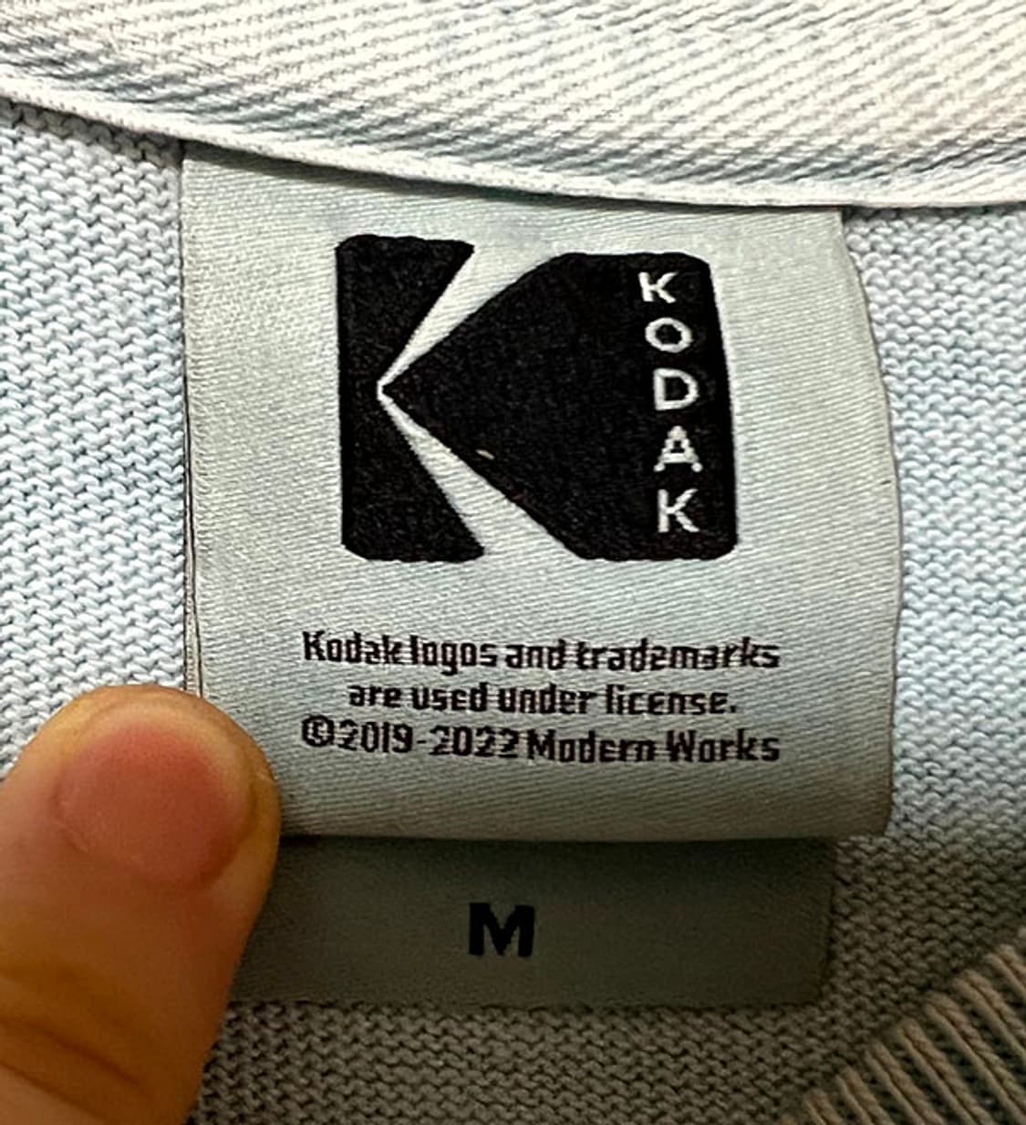 KODAK 코닥 남자 반팔티 워싱 오버핏 캐주얼 라운드넥 M 95 상품이미지3