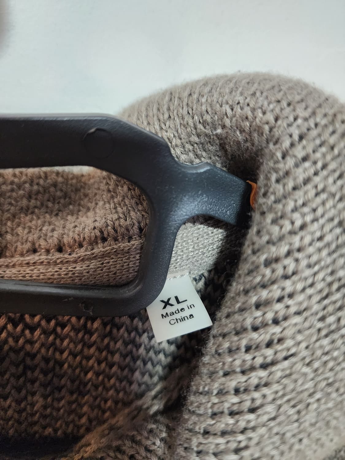 에센셜 피어오브갓 니트 후드티 XL 상품이미지7