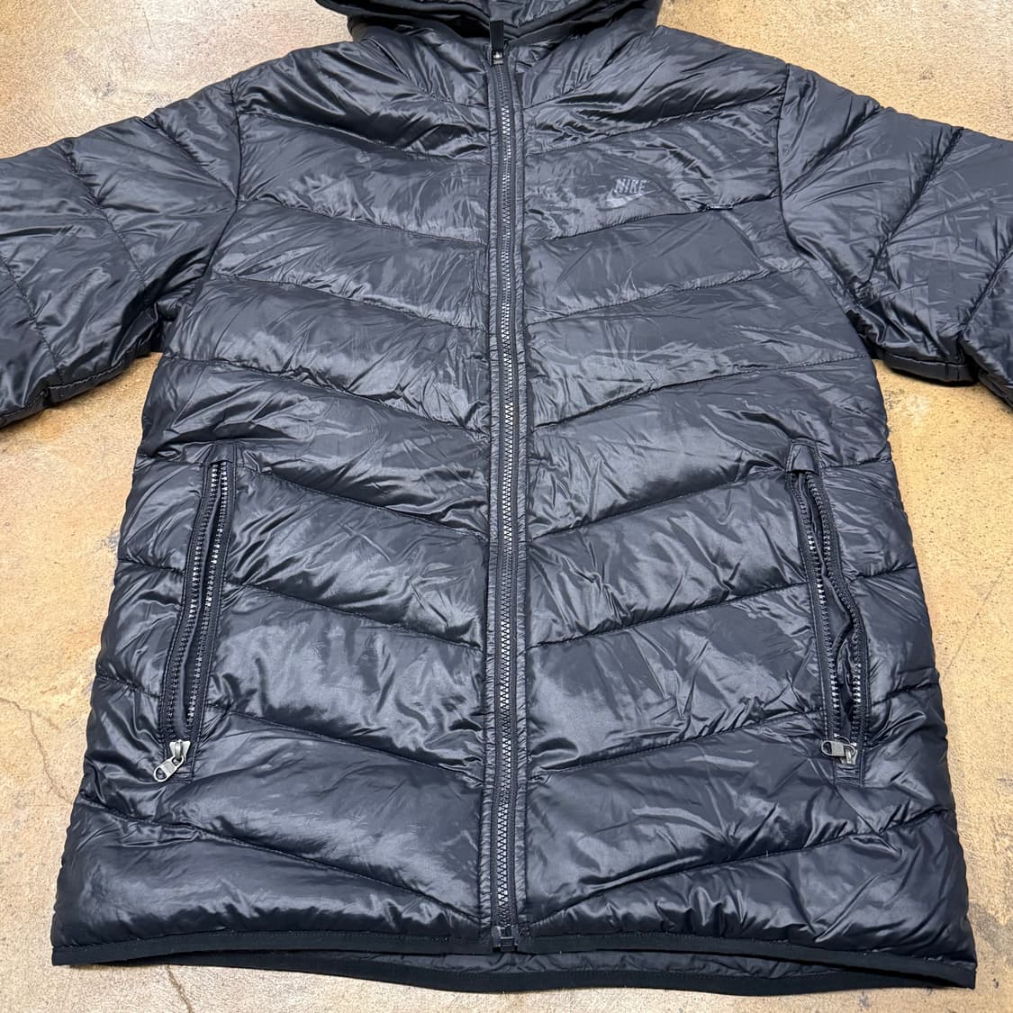 나이키 블랙 숏패딩 상품이미지3