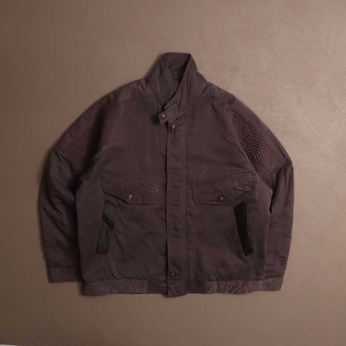 일본빈티지 나일론 블루종 봄버자켓 A1642 상품이미지1