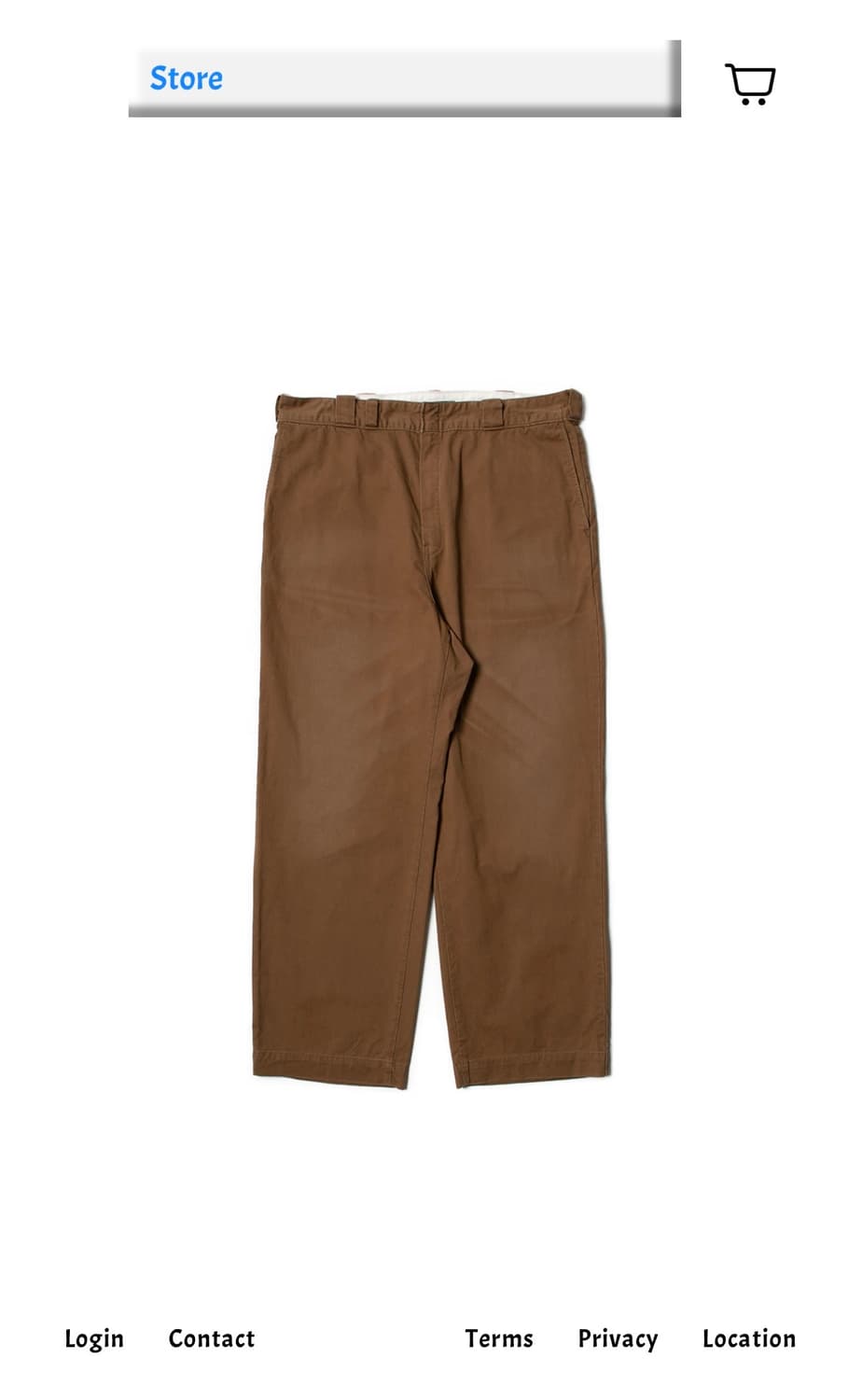 7th STREET CHINO PANTS (TAN) 상품이미지1