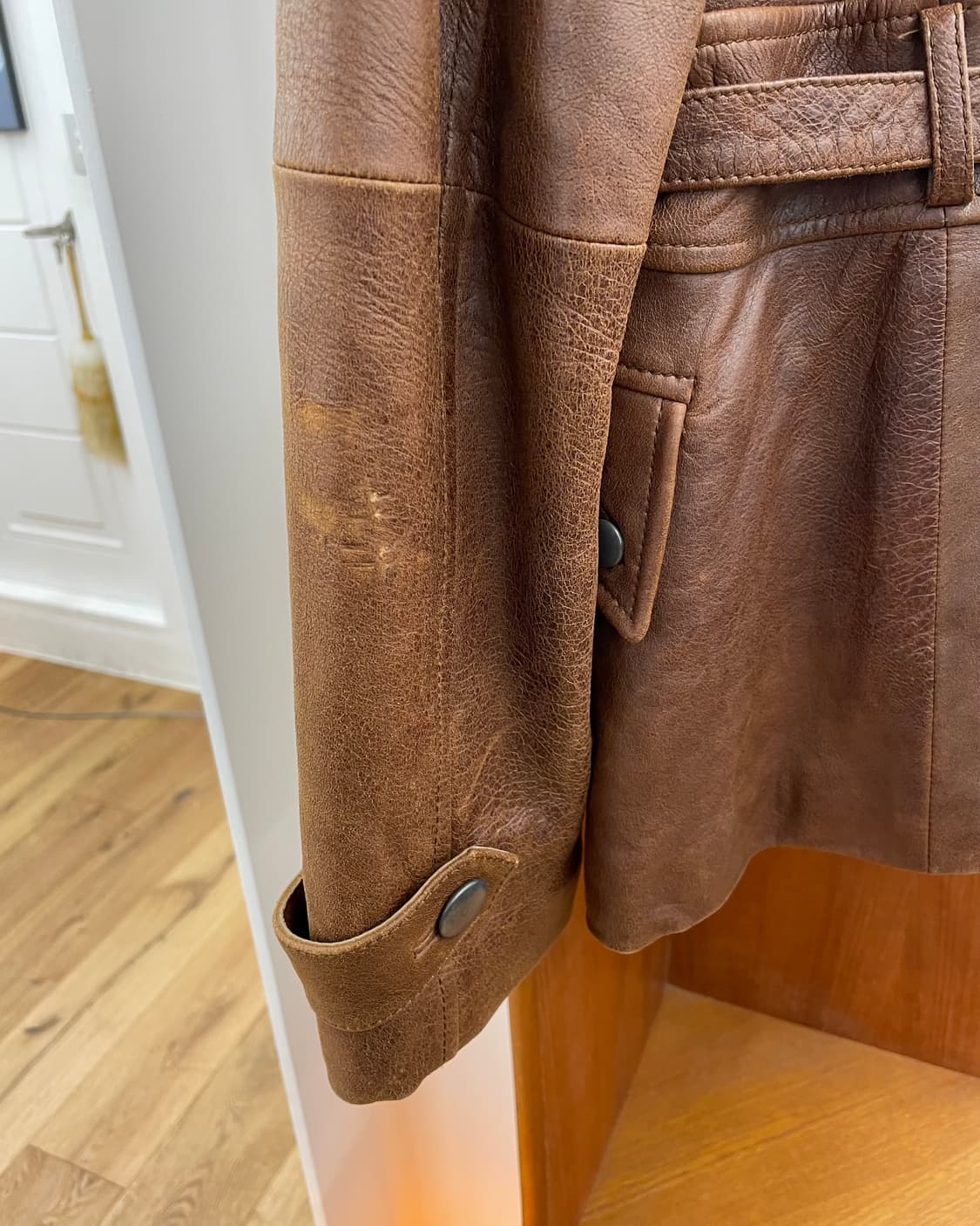 [38] 막스마라 웨스턴 레더 자켓 상품이미지9