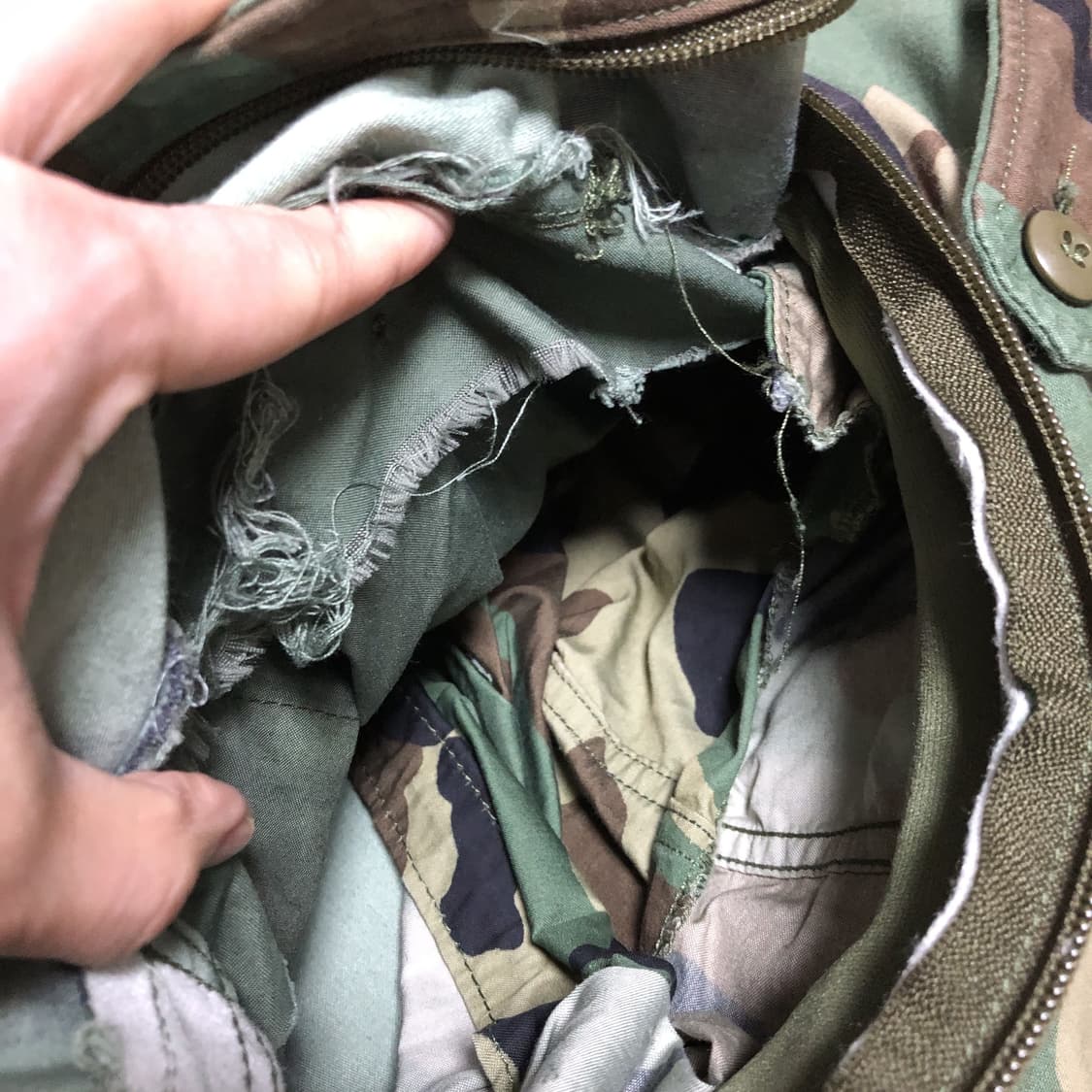 (L-R) 미군 US ARMY 우드랜드 필드자켓 M-65 야상 상품이미지9