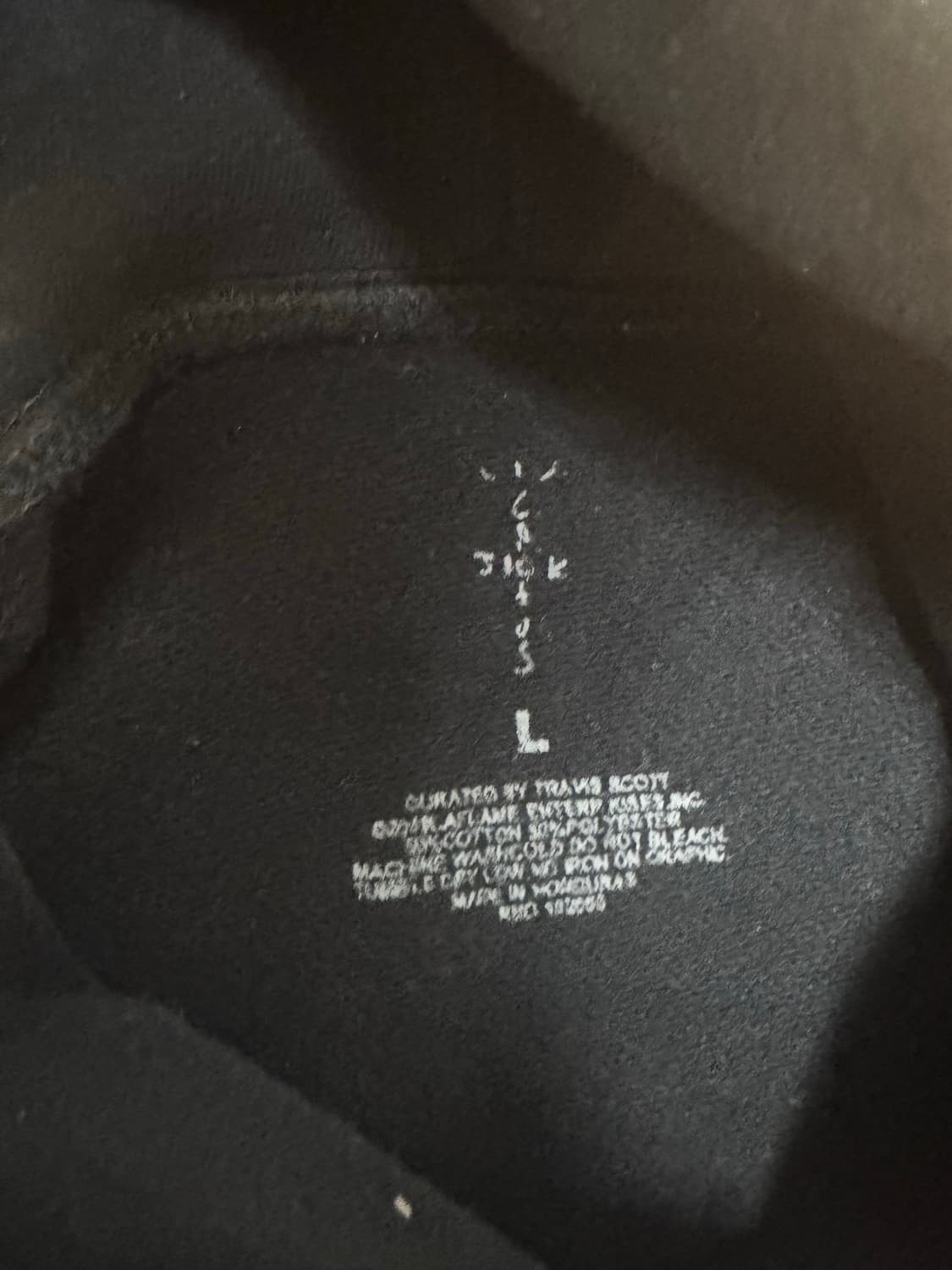 [L] 트래비스 스캇 더 월드 머천다이스 후드 상품이미지3