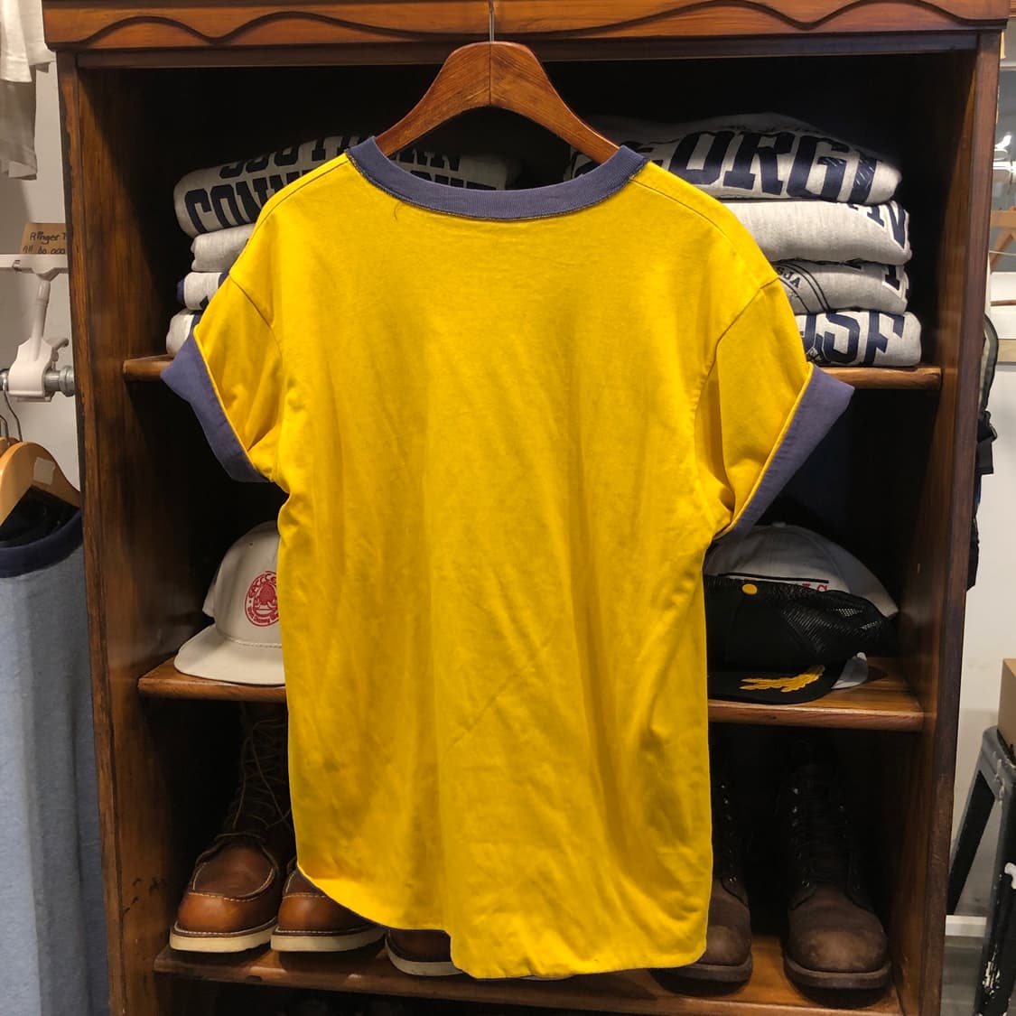 60s/80s Reversible T-shirt-L 상품이미지5