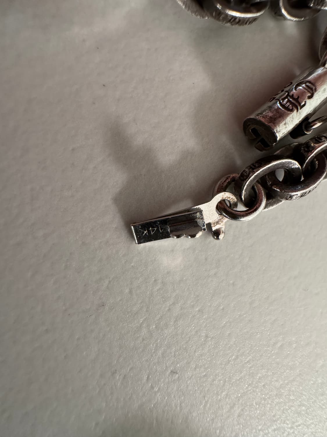 크롬하츠 스몰크로스베일+페이퍼체인 24“인치 상품이미지4