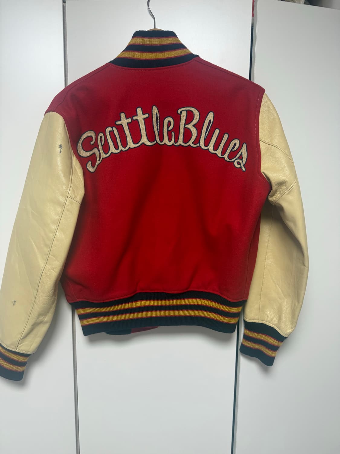 바시티 자켓 빈티지  상품이미지3