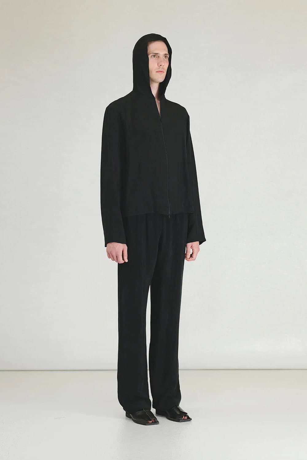 Gabriela coll garments cupro hoodie zip 상품이미지1