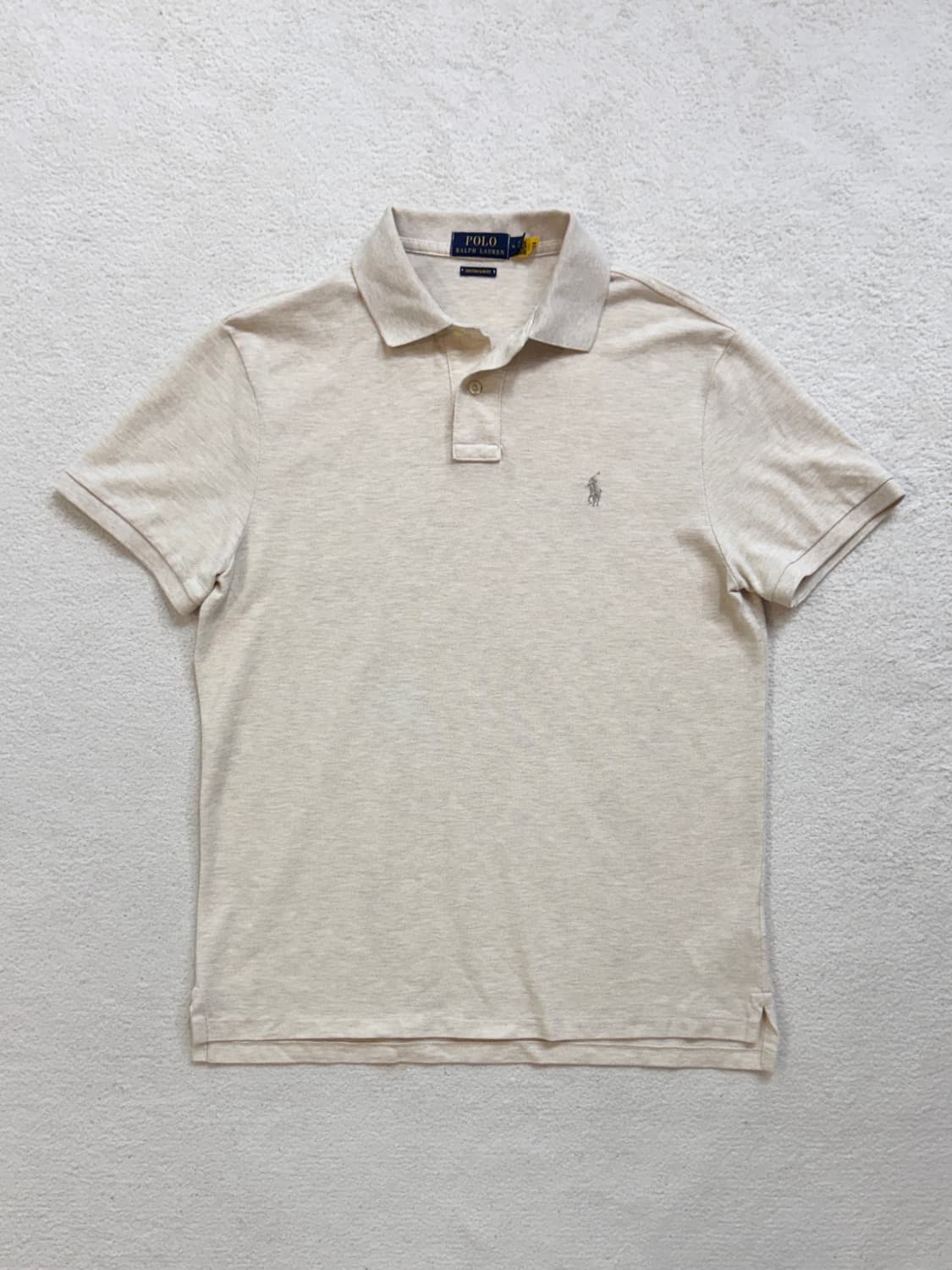 QR 폴로 오트밀 반팔 카라티 피케티 상품이미지1