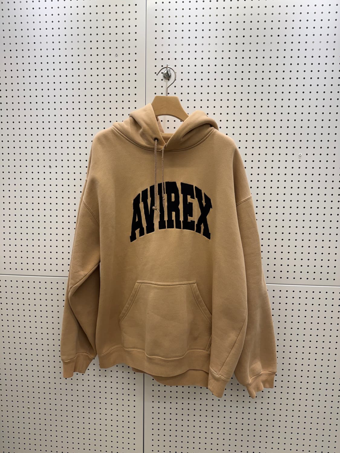 아비렉스 빅로고 박시핏 후드티 U1419 상품이미지2