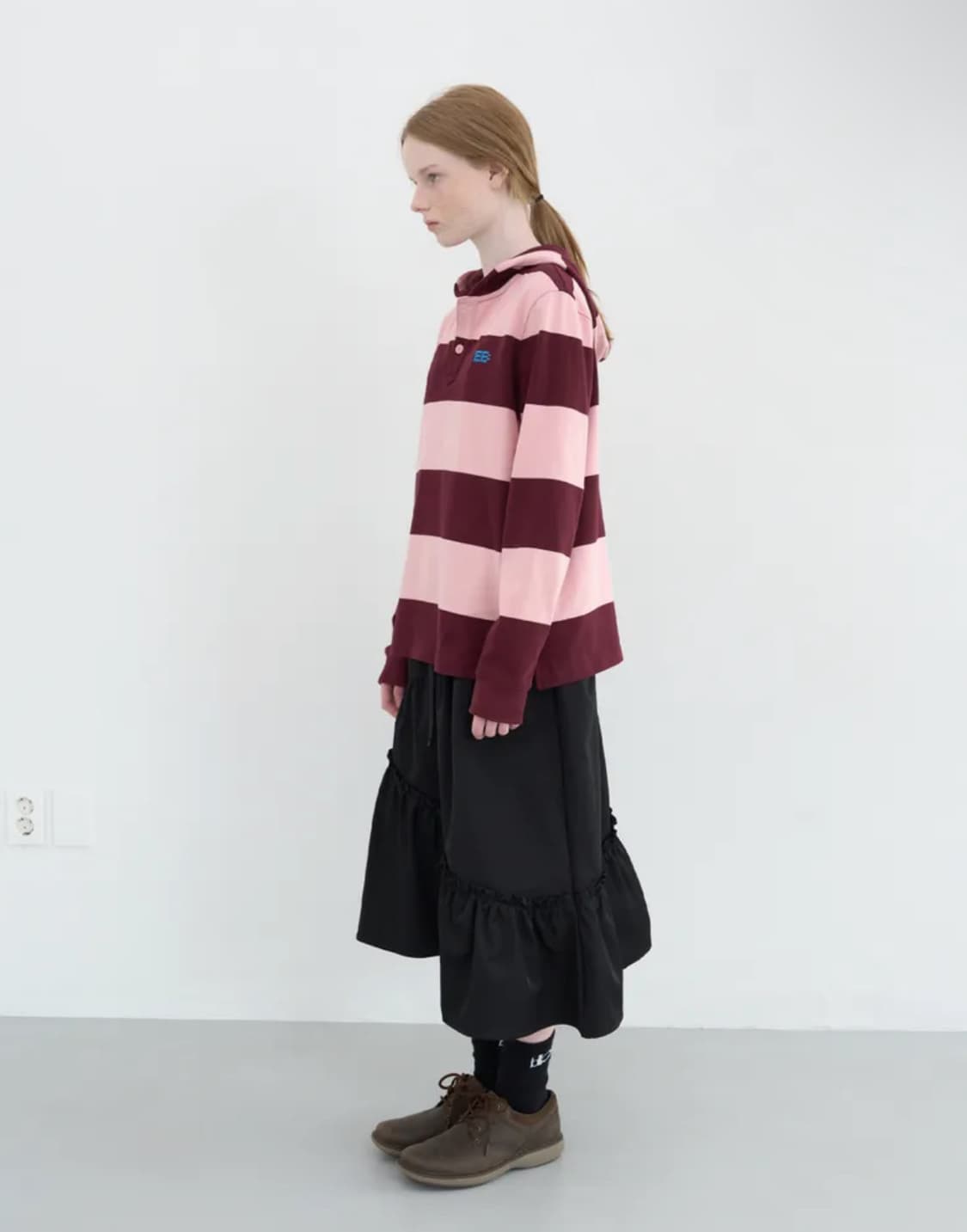 엔조블루스 enzoblues 퍼키 스트라이프 후디 롱슬리브 상품이미지3