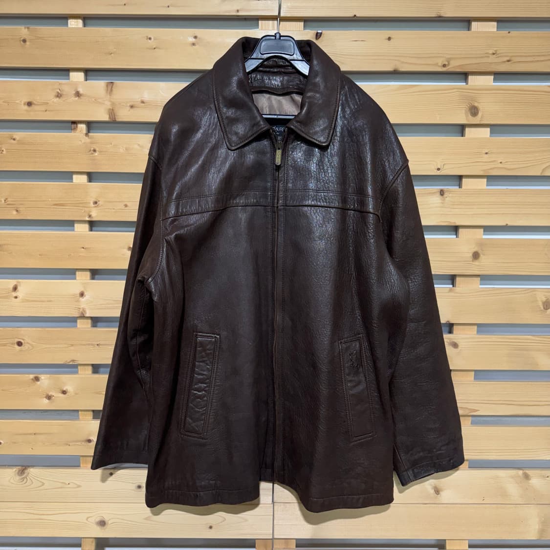 입생로랑 가죽자켓 상품이미지1