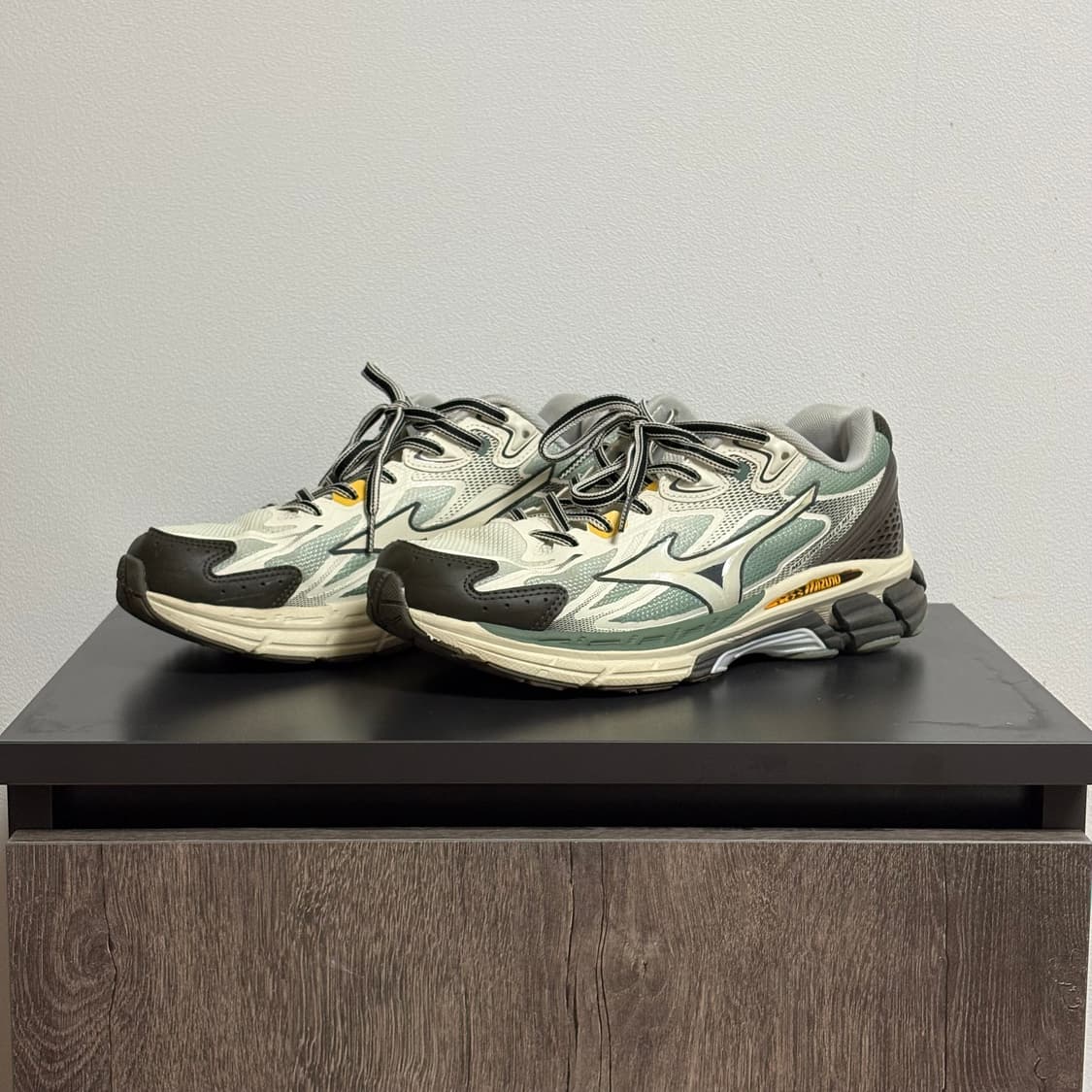 미즈노 헤일로 믹스 옐로우그린브라운 상품이미지1