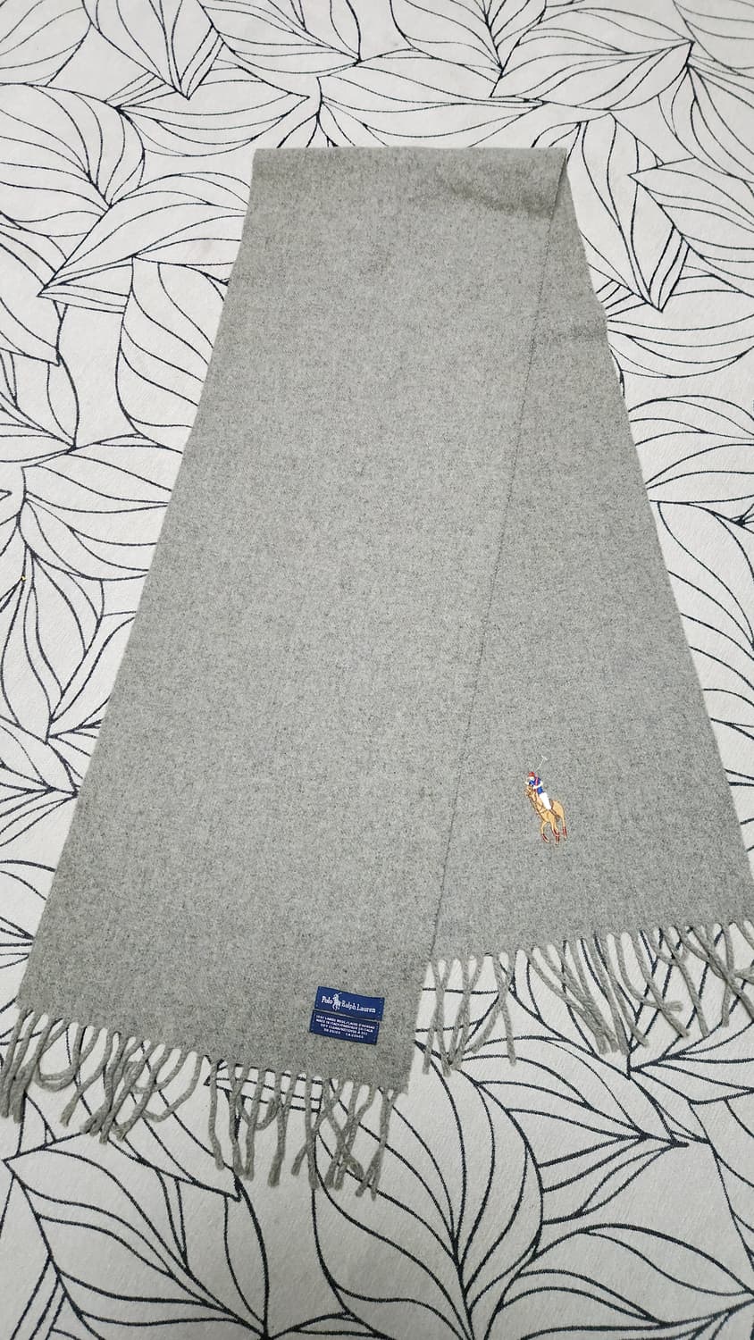 폴로랄프로렌 램스울 머플러 그레이 상품이미지1