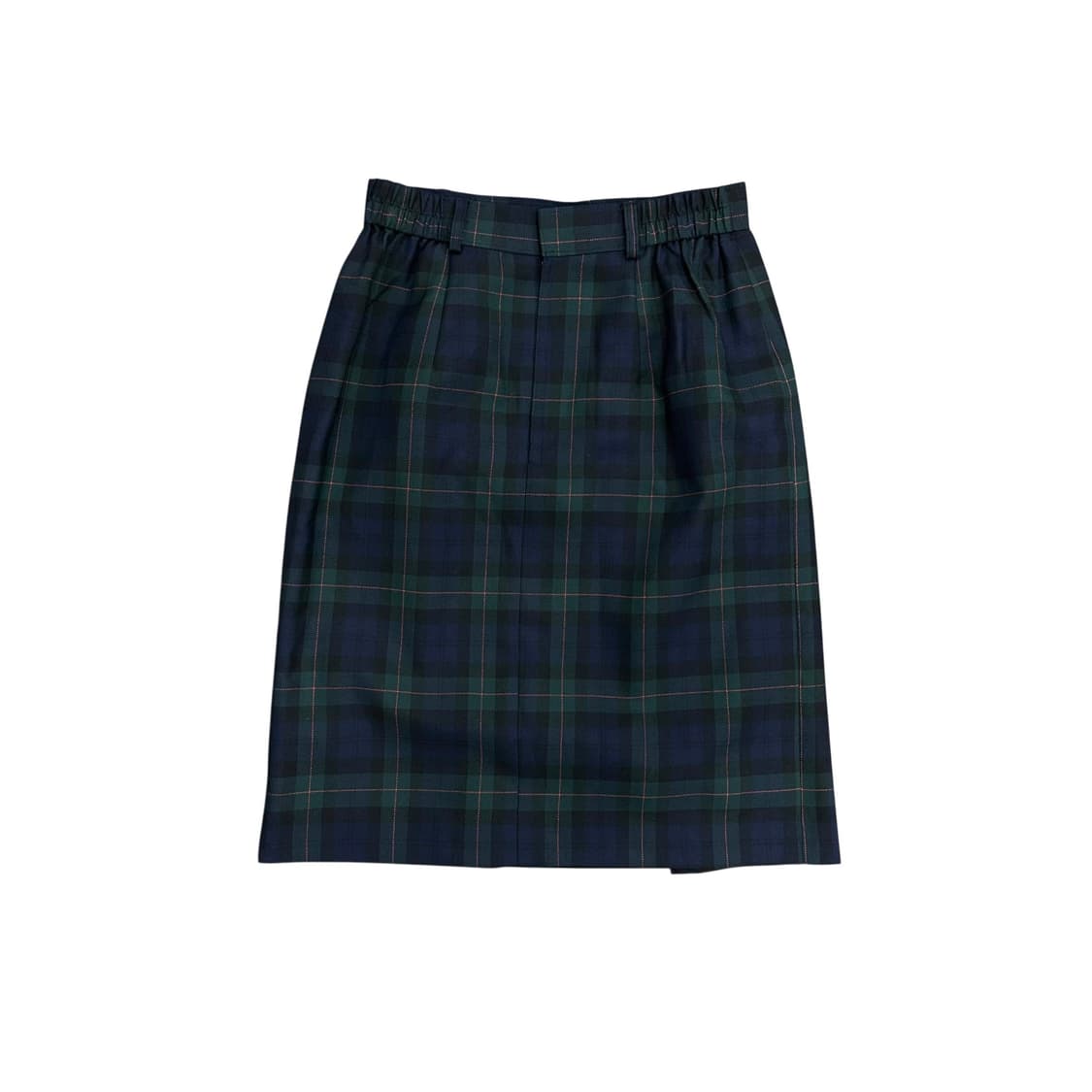 Preppy Tartan Check Midi Skirt 상품이미지2