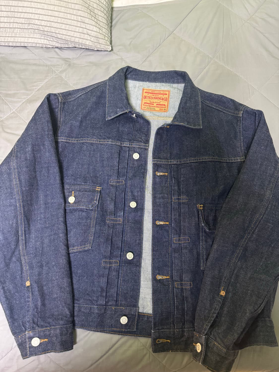 아웃스탠딩 셀비지 2세대 자켓 판매합니다! 상품이미지1