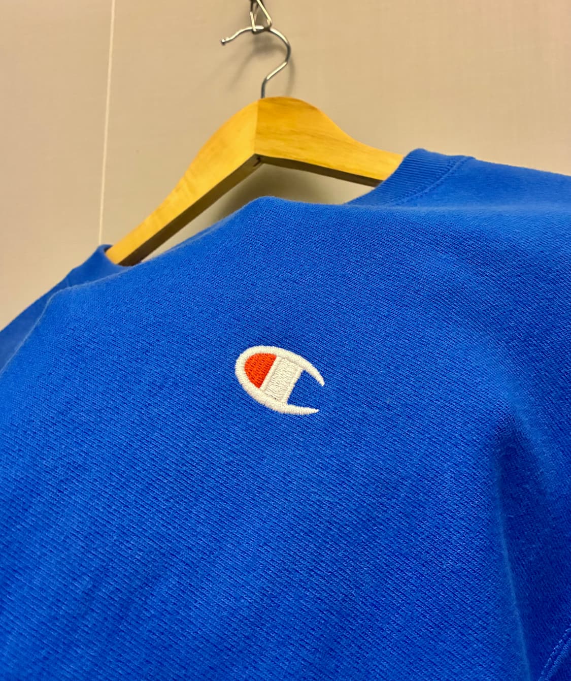 (XL)챔피온 12온즈 블루택 리버스위브 스웻셔츠 맨투맨 블루 상품이미지6