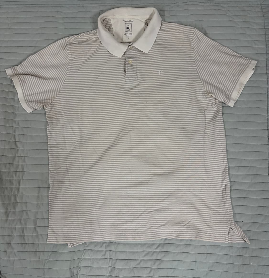 켈빈 클라인 반팔 피케 카라 티셔츠 상품이미지1