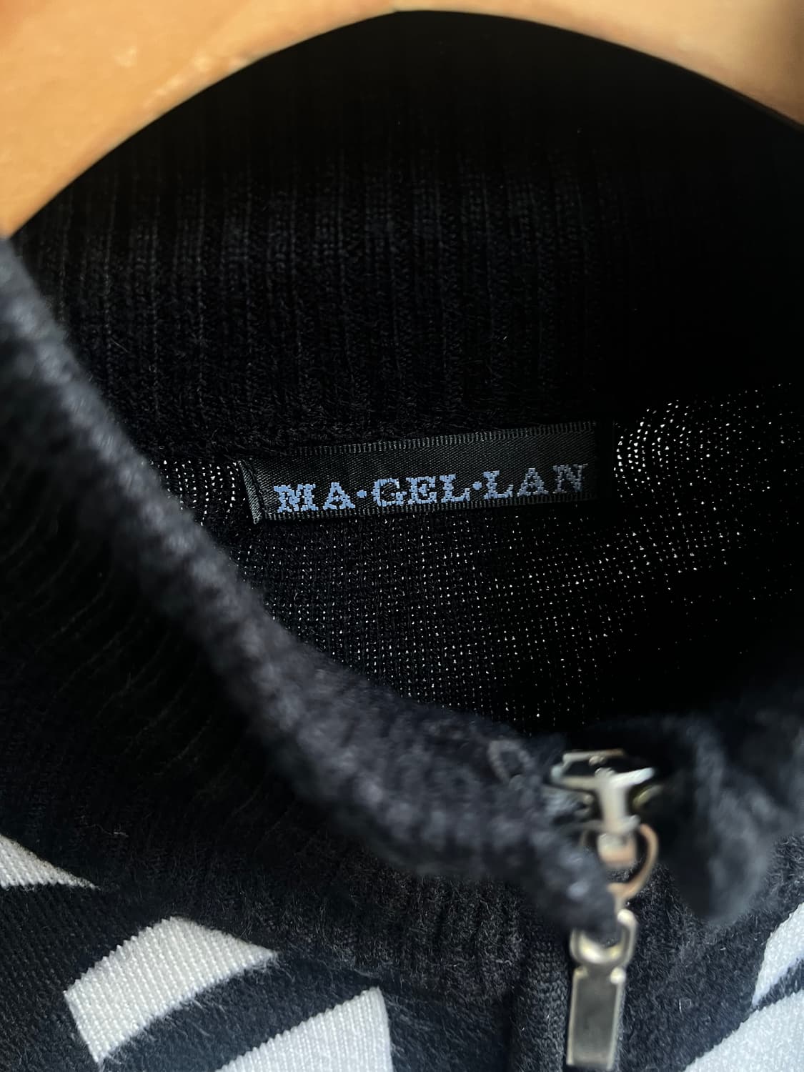 MA GEL LAN 2way knit zip up 상품이미지5