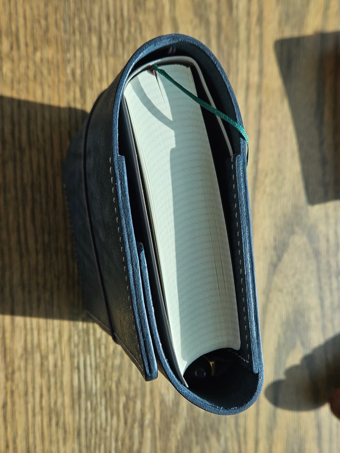 A6 다이어리 가죽 커버 /트라이폴드 / #히비노 #미도리 #호보니치 상품이미지6