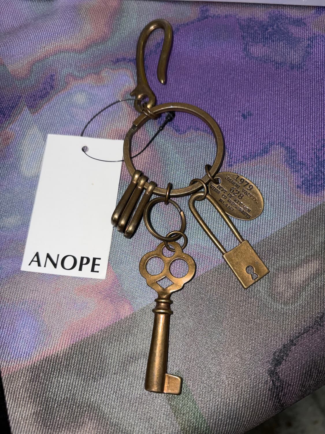 빔즈 빈티지 키링 brass 상품이미지1