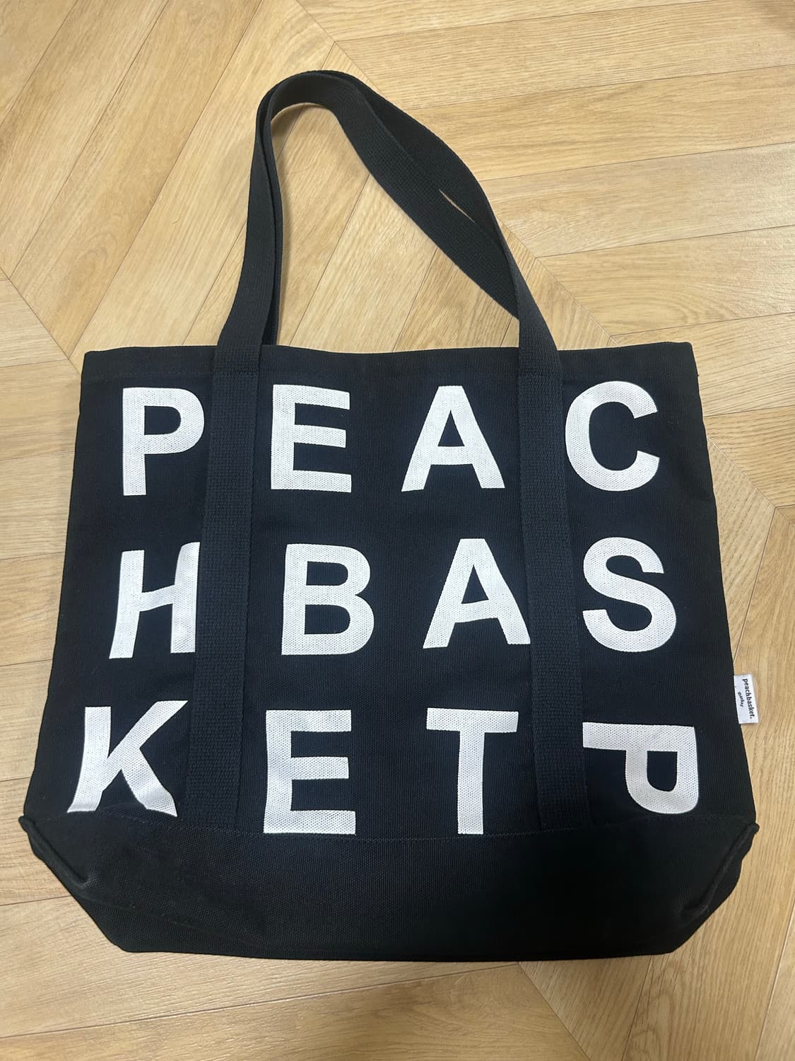 피치바스켓마켓 pb bag 에코백 상품이미지2