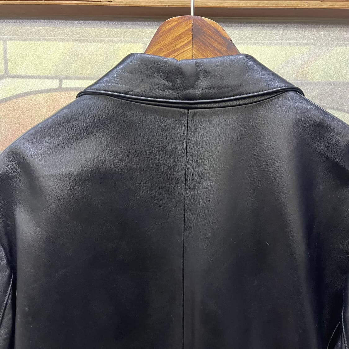빈티지 램스킨 레더 블레이저 상품이미지8