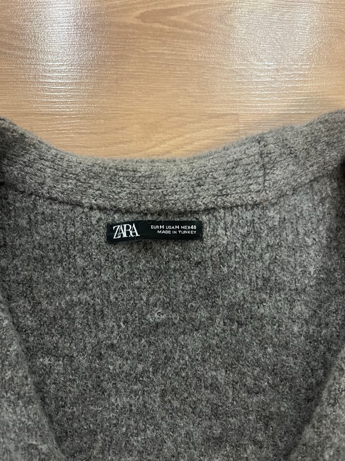 자라 v넥 가디건 상품이미지3