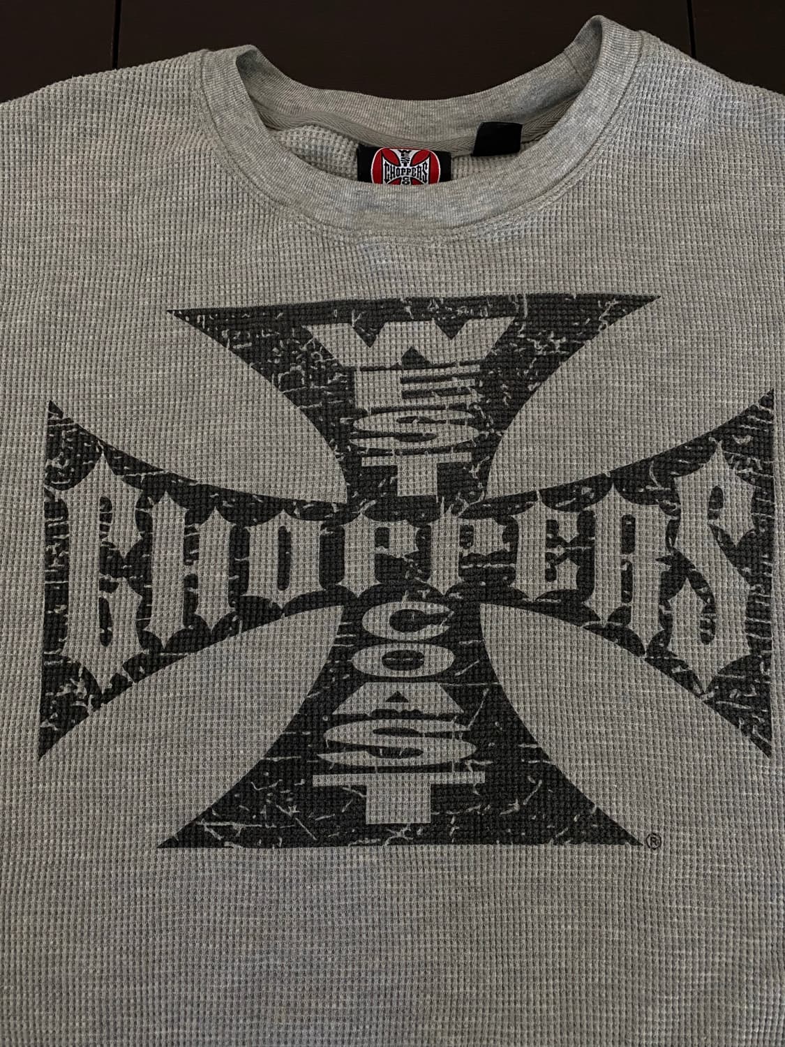 (XL) 00s west coast choppers 써멀 니트 롱슬리브 상품이미지5