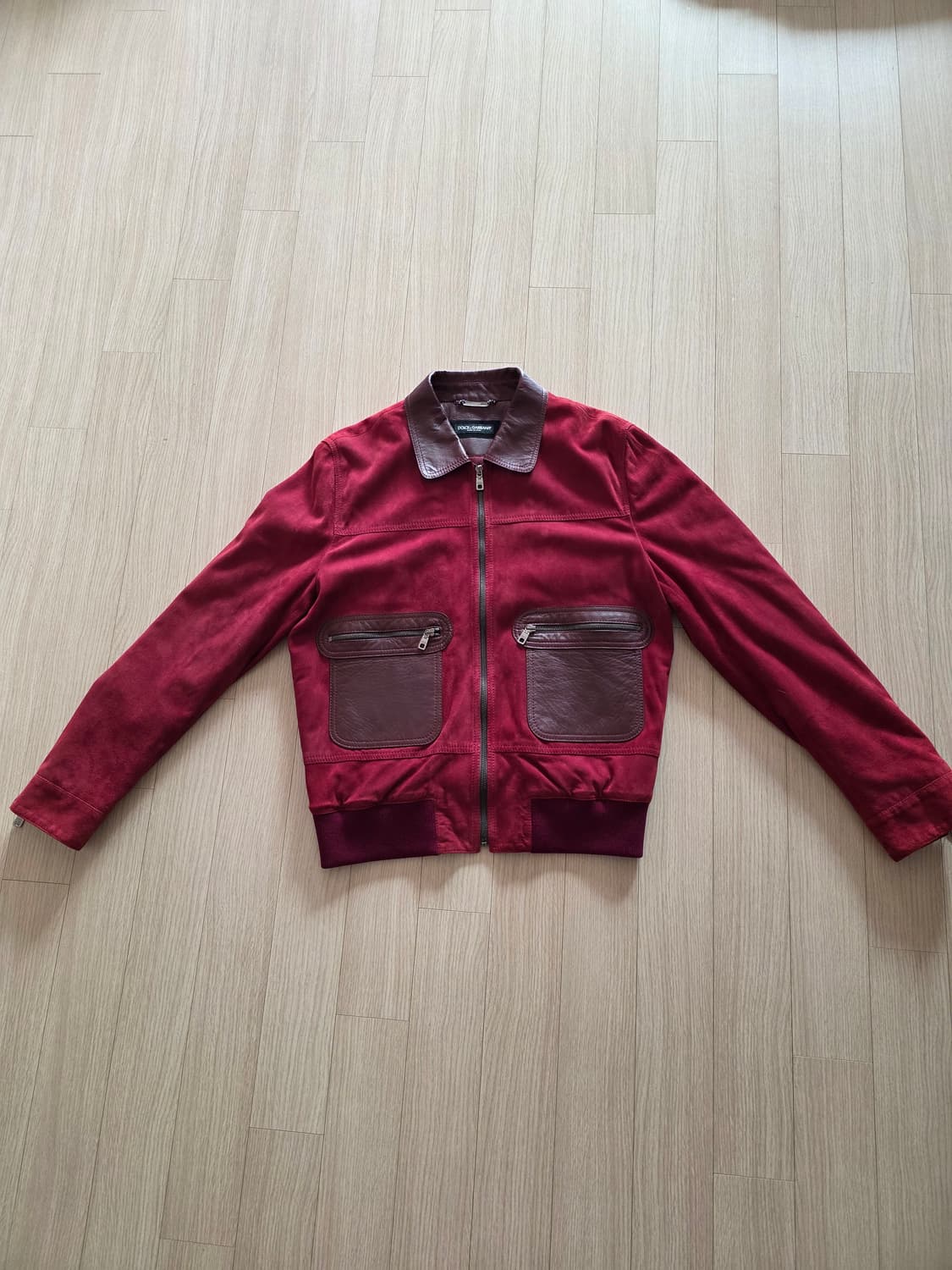 돌체앤가바나 스웨이드 봄버 자켓 상품이미지2