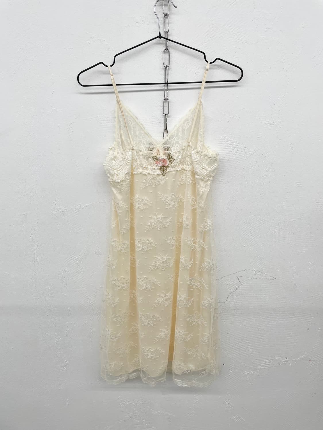 페어리 레이스 자수 슬립 상품이미지6