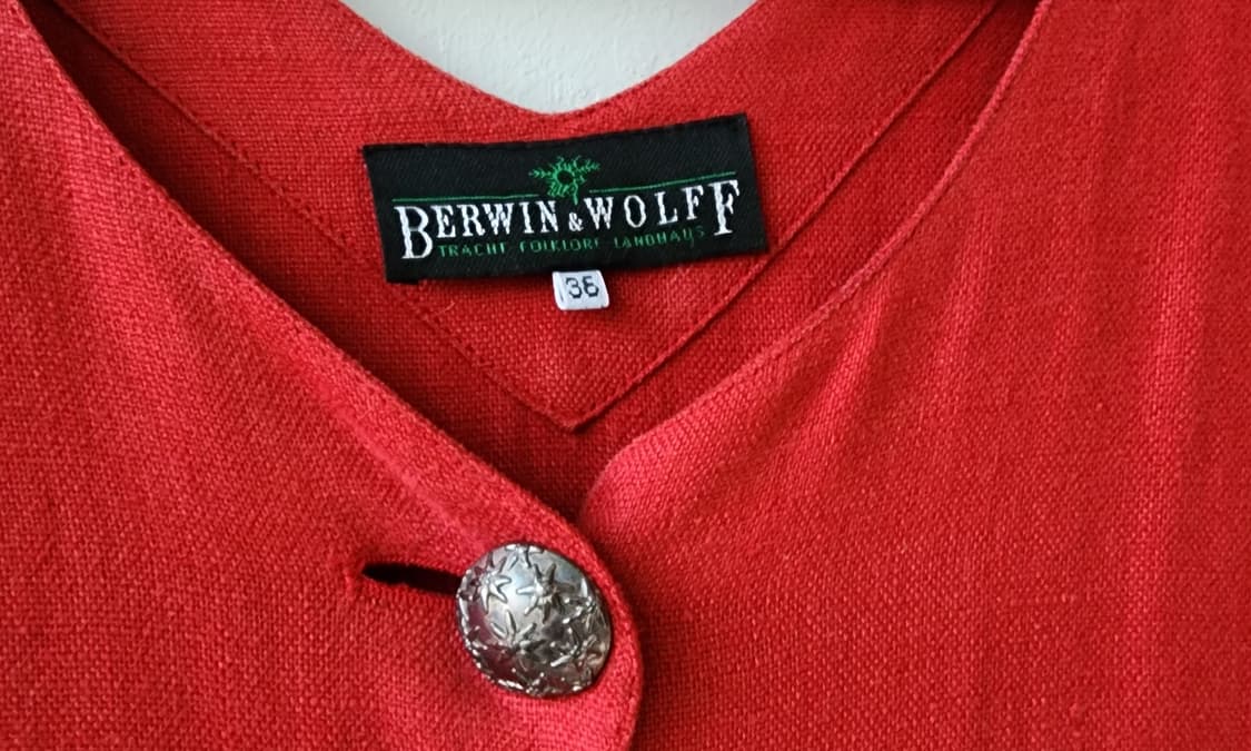 유럽 빈티지 린넨 원피스 상품이미지4