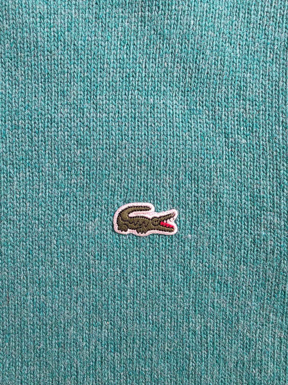 Lacoste / 에메랄드 그린 보카시 니트 상품이미지4