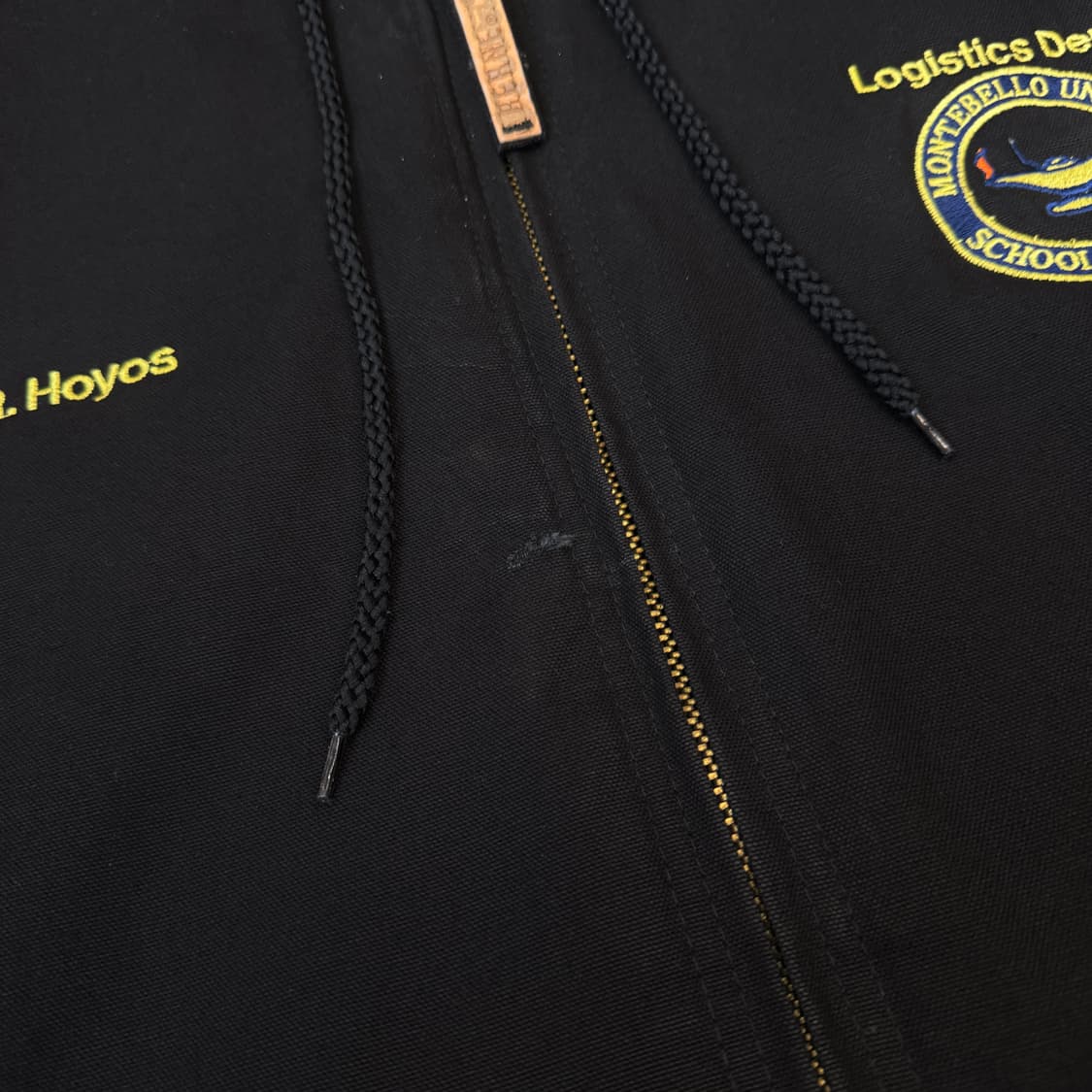 USA 빈티지 덕액티브 덕캔버스 후드 워크자켓 블랙 상품이미지5