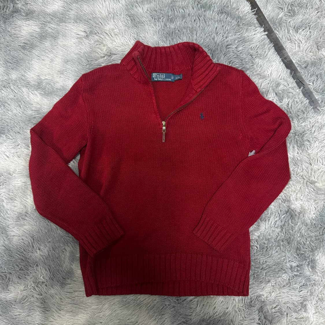 폴로랄프로렌  반집업니트 S사이즈  상품이미지1