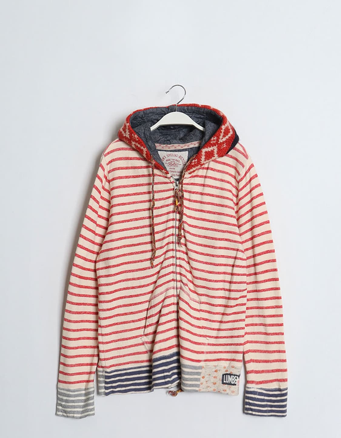 LIME.INC JerseyCotton Zip Hoodie 상품이미지1