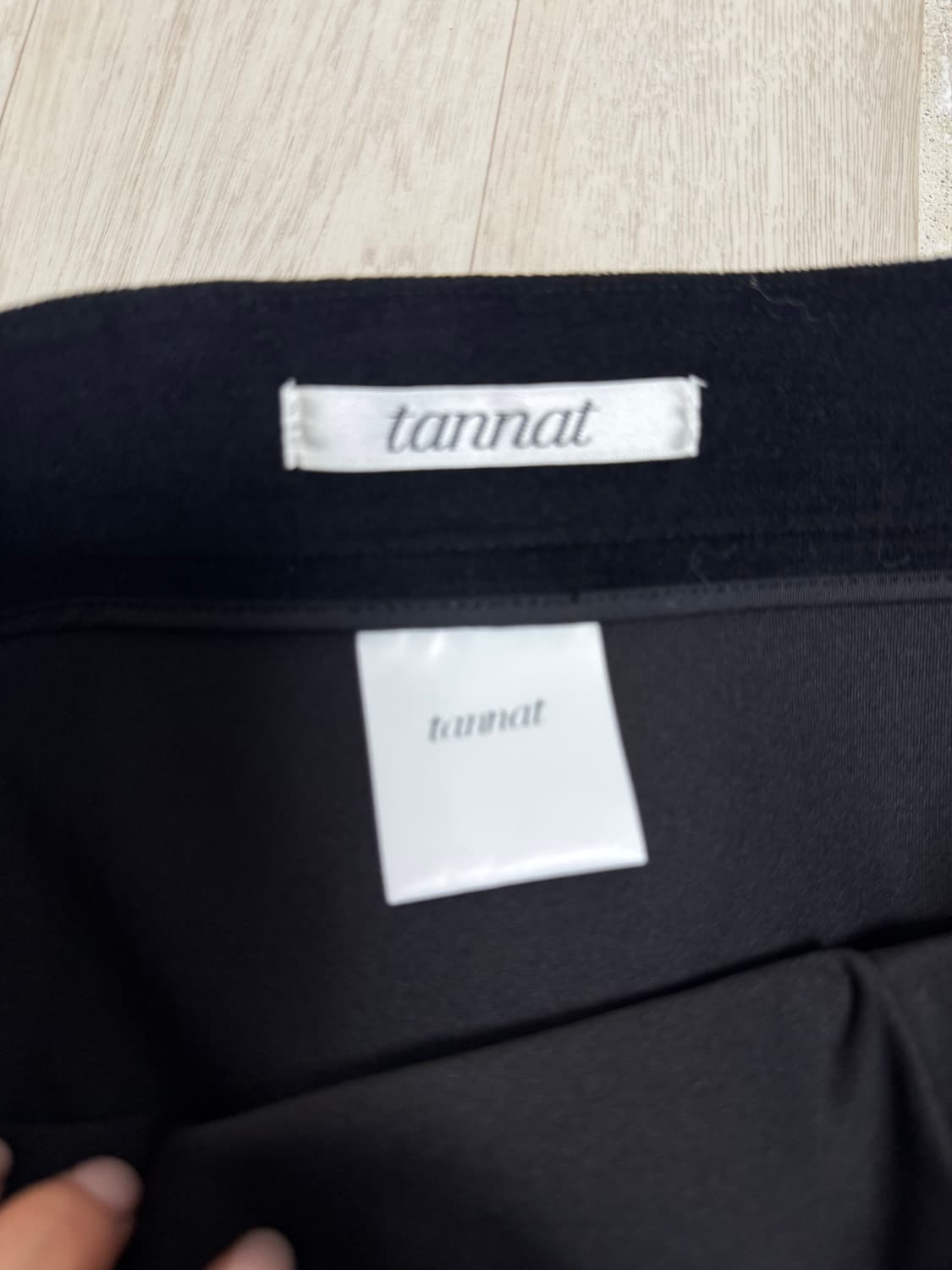 tannat 타낫 벨벳 스커트 M 새상품 상품이미지2