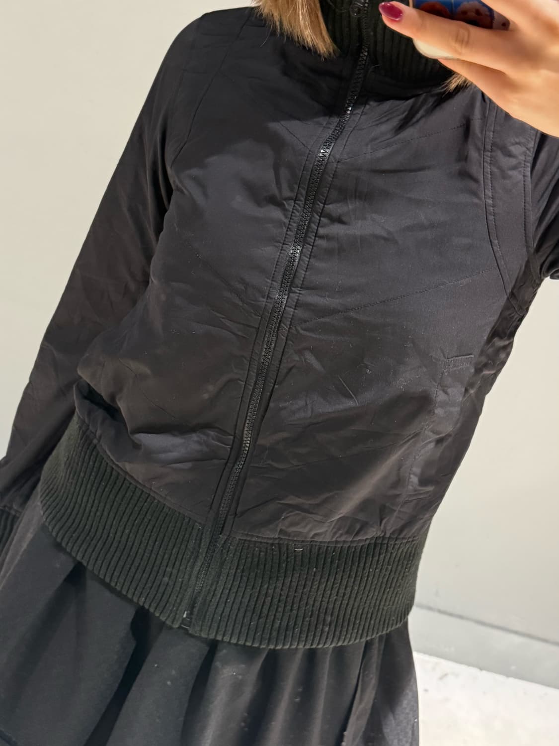 Reversible fur trimming n2b jumper 상품이미지7