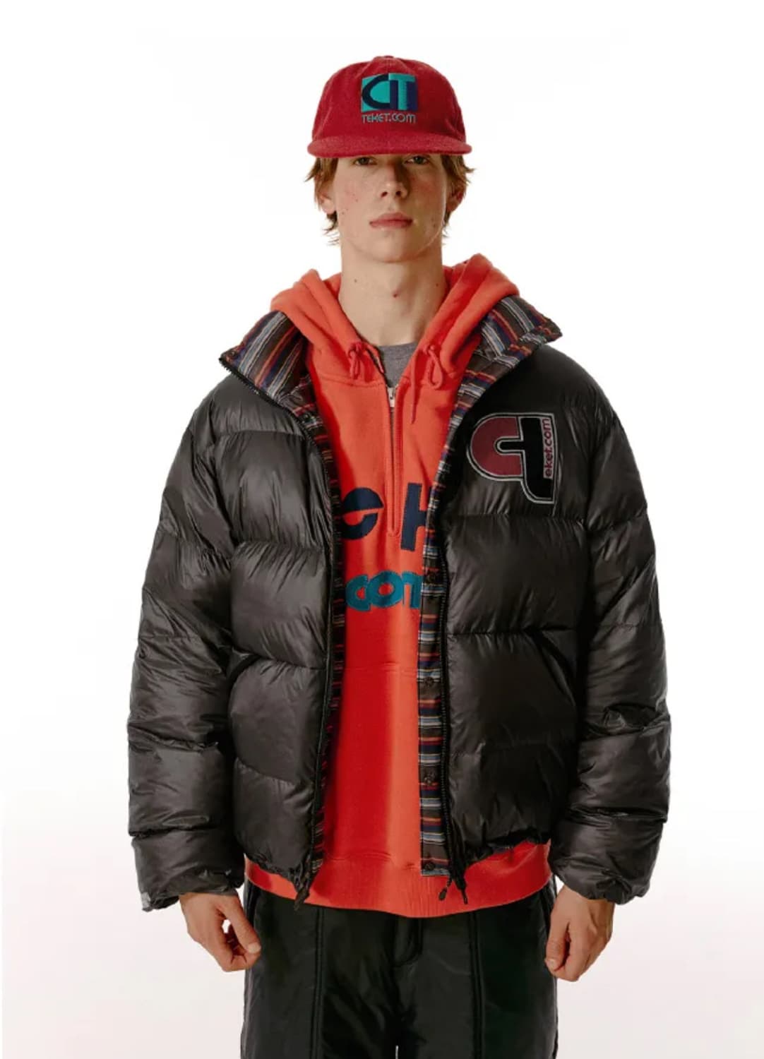 테켓 리버시블 패딩 상품이미지1